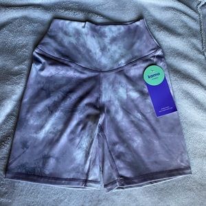 Kamo Fitness - Purple Tie Dye Shorts